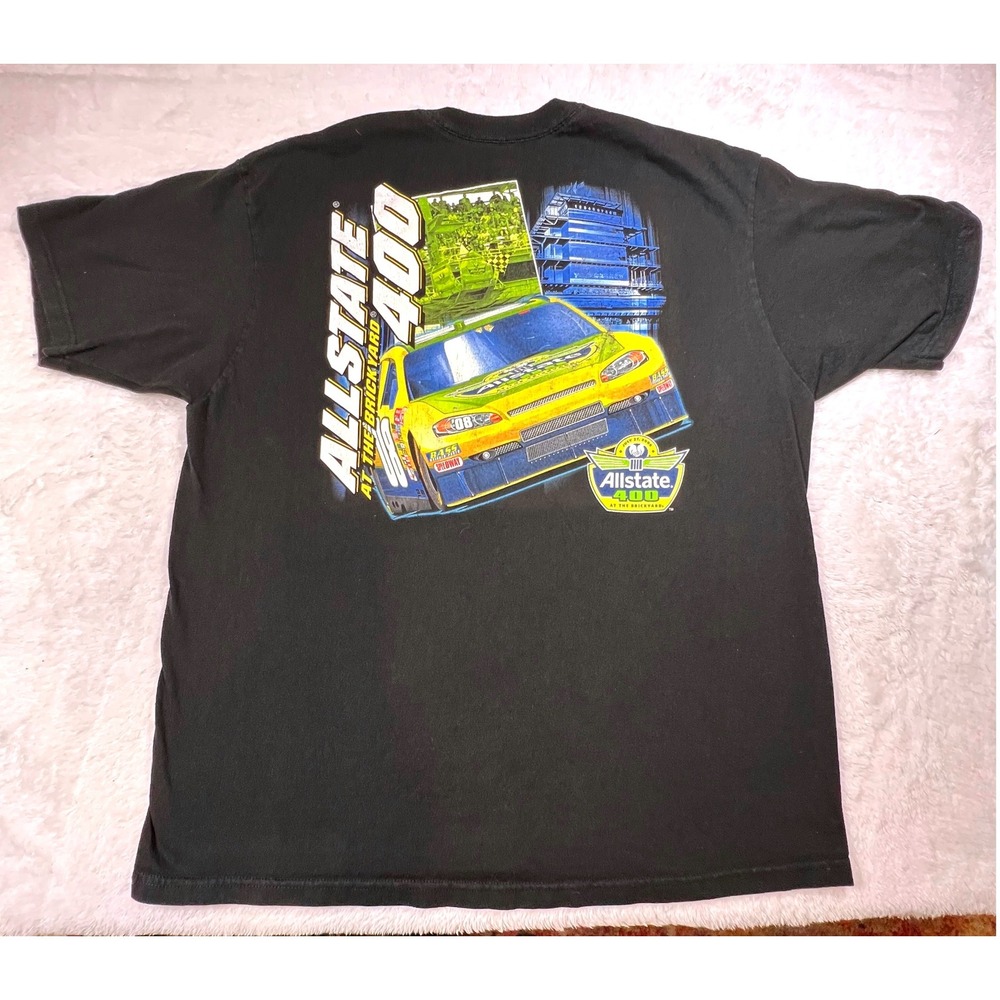 Vintage Allstate 400 At The Brickyard July 27‎ 2008 Reebok NASCAR XL T-Shirt